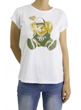 t shirt orsacchiotto con cappello 